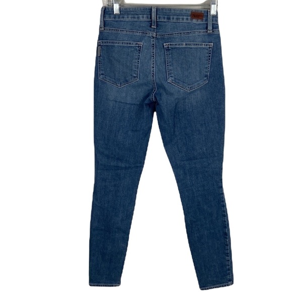 PAIGE Verdugo Ankle Distressed Knee Jeans Size 27 - Picture 5 of 10